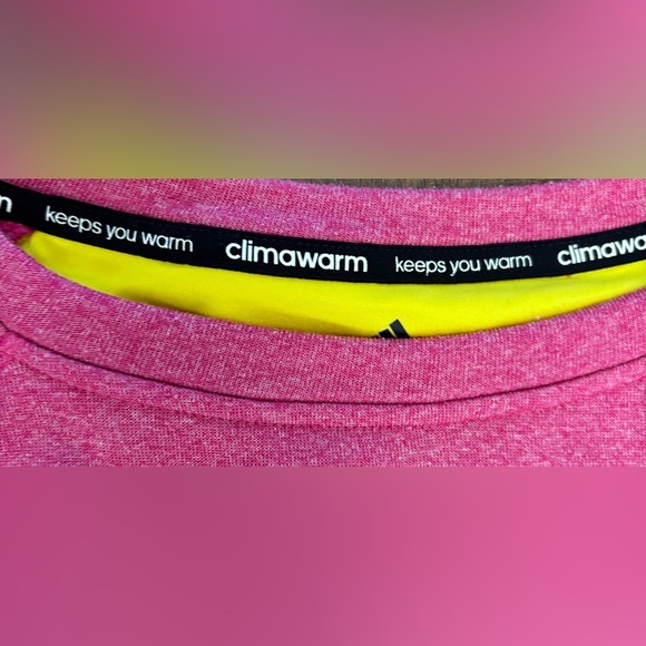 Adidas women Climawarm pullover sweatshirt medium 12/14 women - Picture 2 of 7